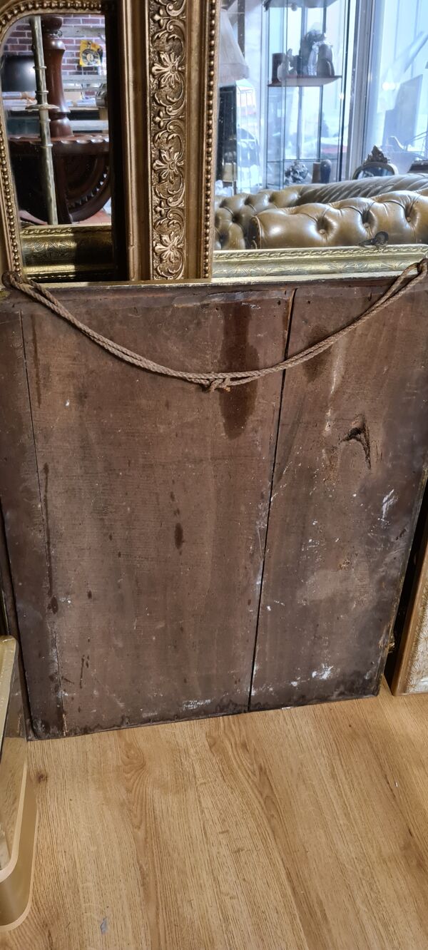 Miroir 1900 bois d origine 70x58