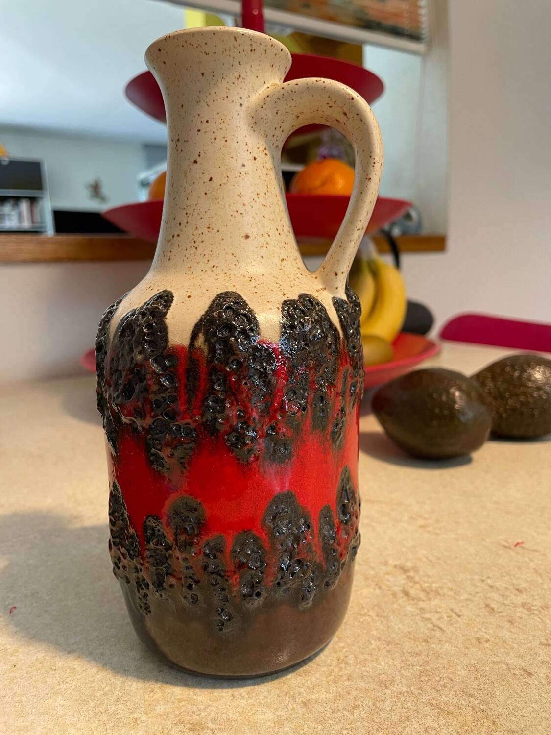 Vase BAY Fat-Lava W-Germany