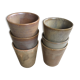 Série de 6 tasses en grès