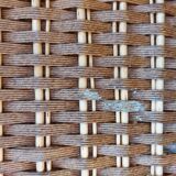 Wicker chest of drawers and rope