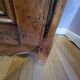 Norman buffet with 2 bodies in solid oak, manufactured by Doudard.