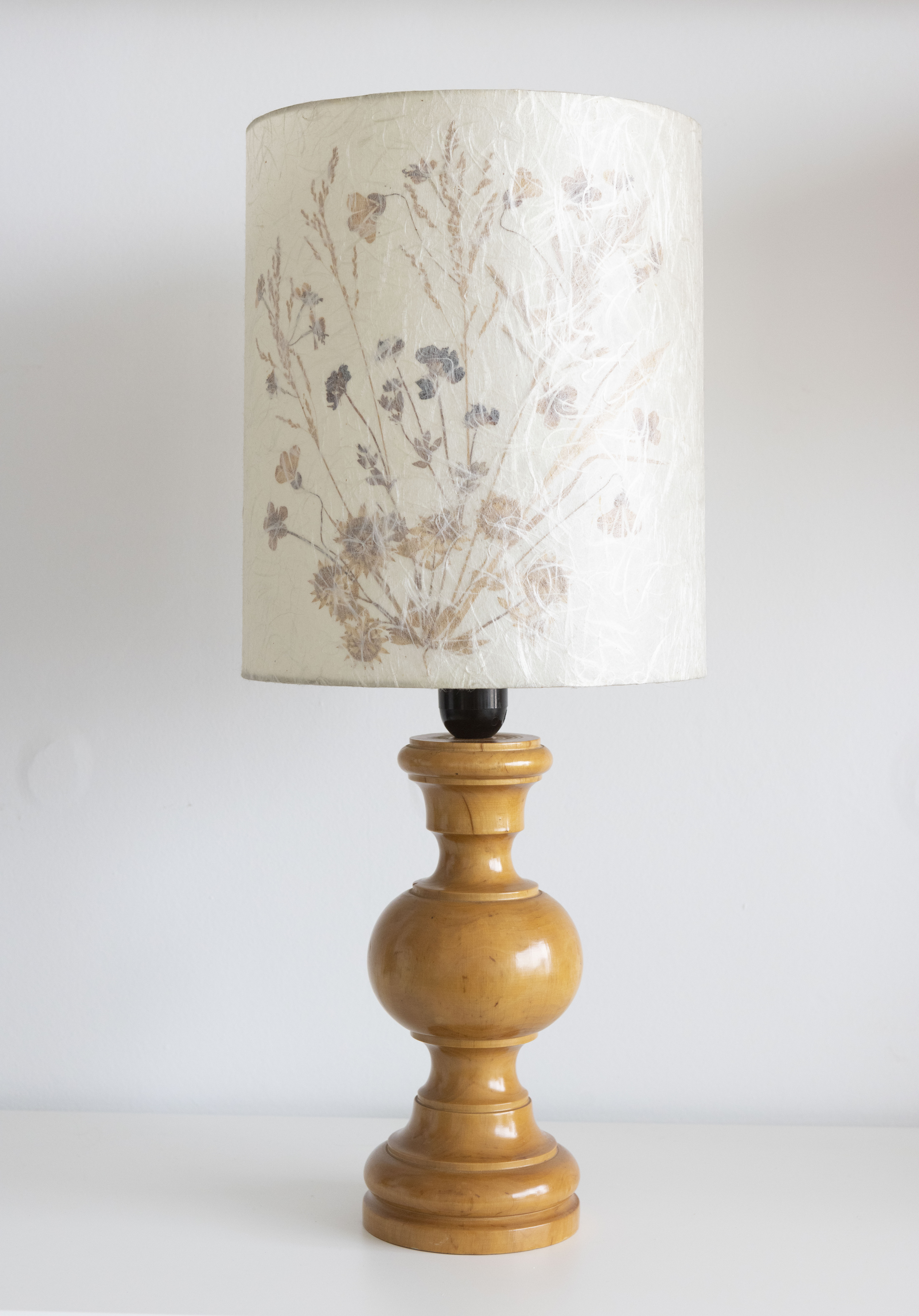 Lampe type herbier années 70