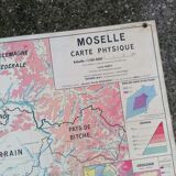 Ancienne carte MDI Moselle-France