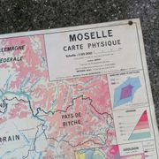 Ancienne carte MDI Moselle-France