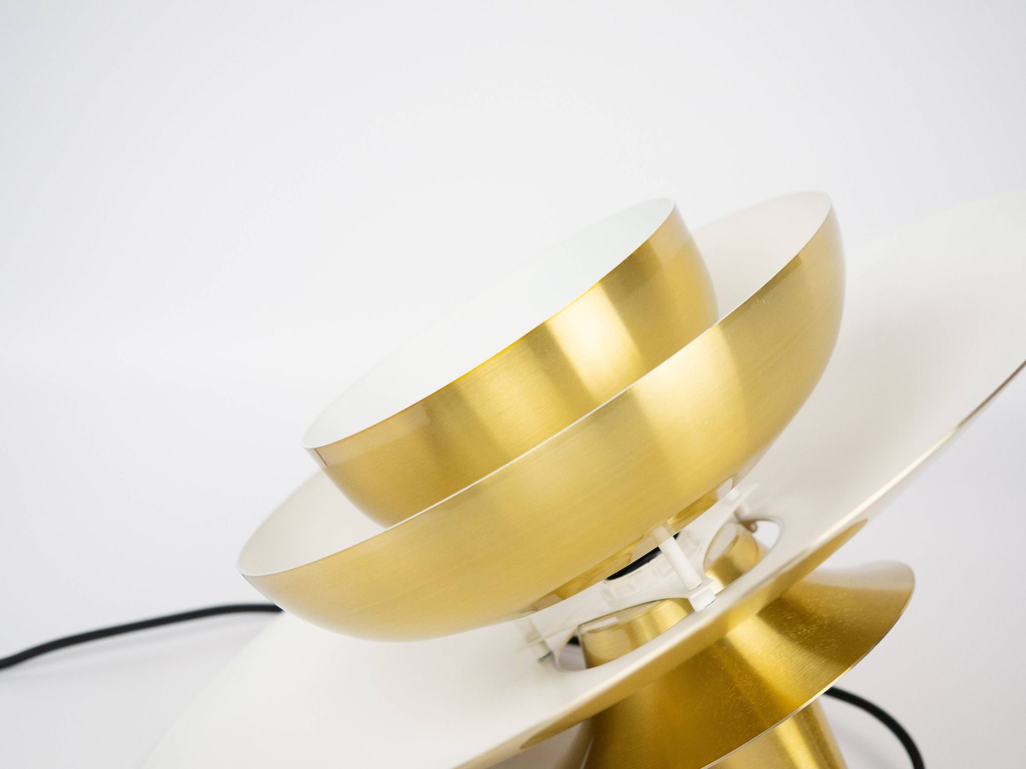 Danish vintage pendant lamp Roma by Junge, 1980s