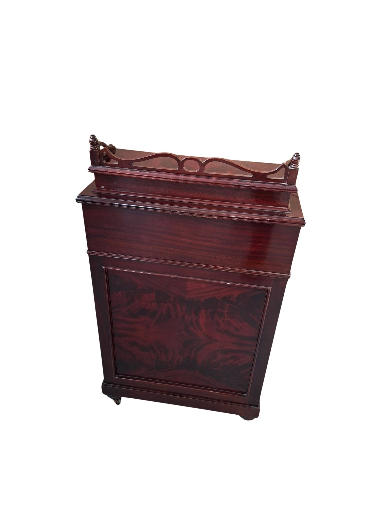Élégant Bureau "Davenport" en Acajou