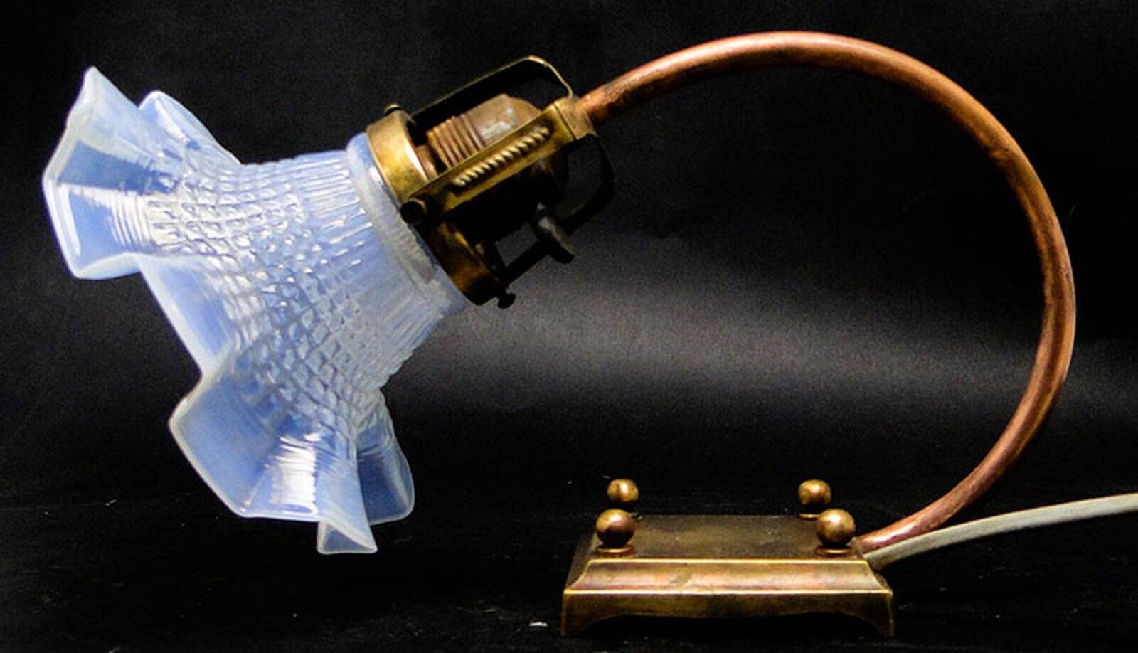 Art Nouveau bedside lamp, Germany, 1890s