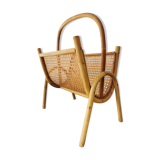 Door vintage bamboo magazines and rattan canning 70s