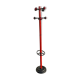 Coat rack 1970 vintage red