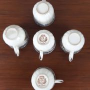 5 coffee cups, Vieux Salins Chevreuse model