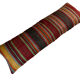 Vintage turkish kilim cushion cover , 120 x 40 cm