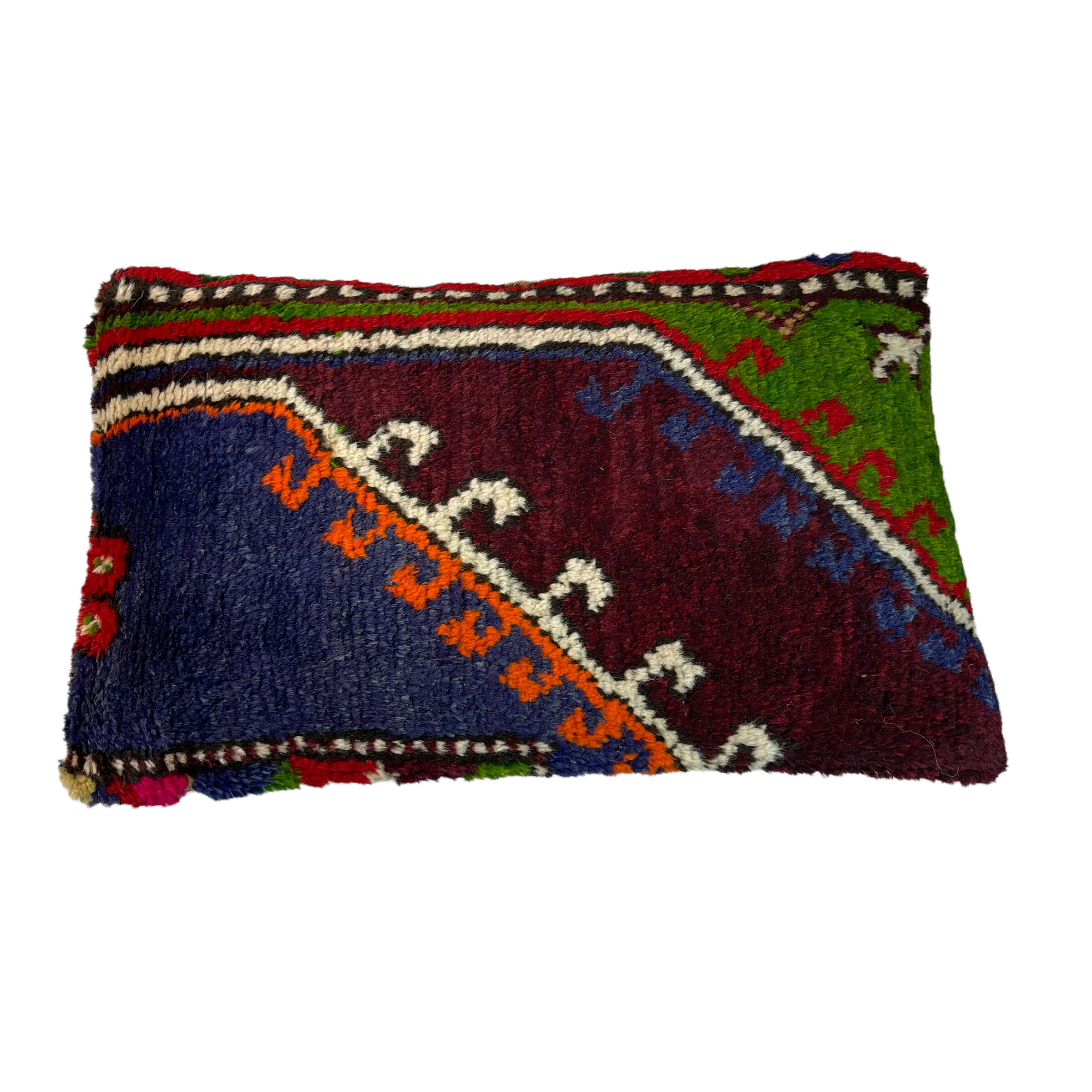Vintage turkish handmade cushion cover , 30 x 50 cm