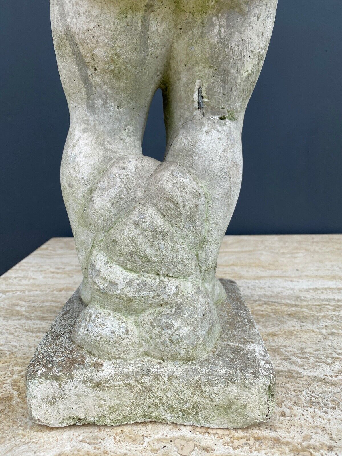 Manneken pis cement stone reconstituted outdoor garden statue