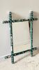 Miroir ancien en bois formant bambou