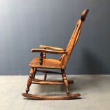 English Windsor rocking chair from the early 1900s