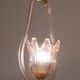 Lustre en verre de Murano rose Jewel de Barovier e Toso, années 1950