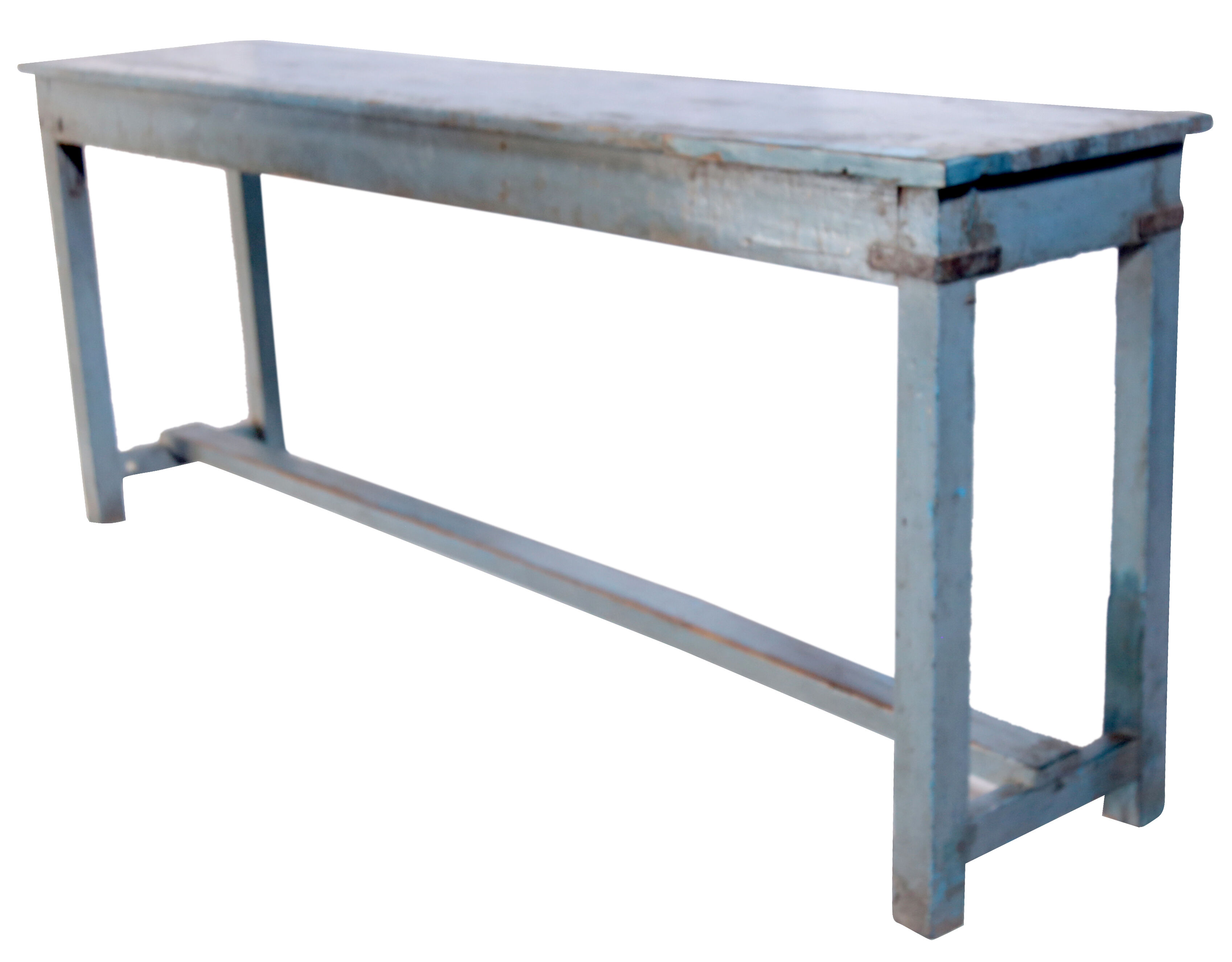Old Burmese teak console