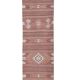 Vintage Turkish hallway rug 80x720 cm