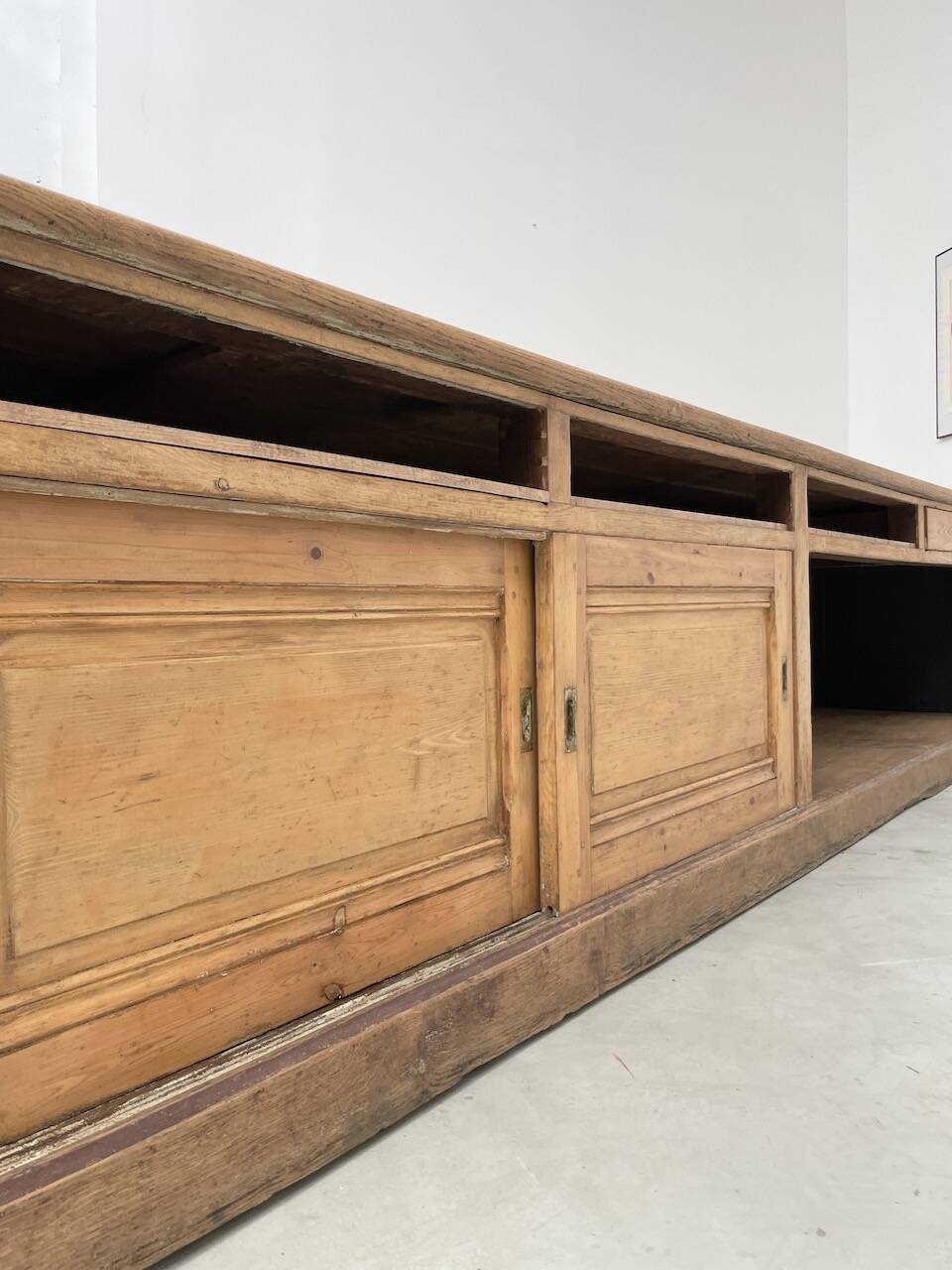 XXL oak and pine counter 350cm