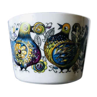 Villeroy & Boch VB ramequin small bowl decoration with peacocks