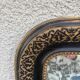 Miroir  Napoléon III bois ébonisé et dorure XIXe siècle