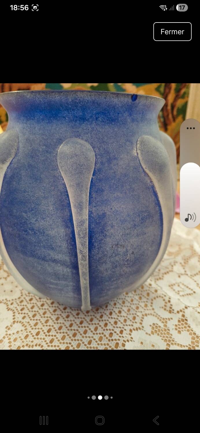 Vintage Style Murano Italian Vase