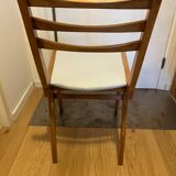 A set of 4 compass chairs from the 50s/60s
