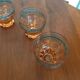 5 liqueur glasses