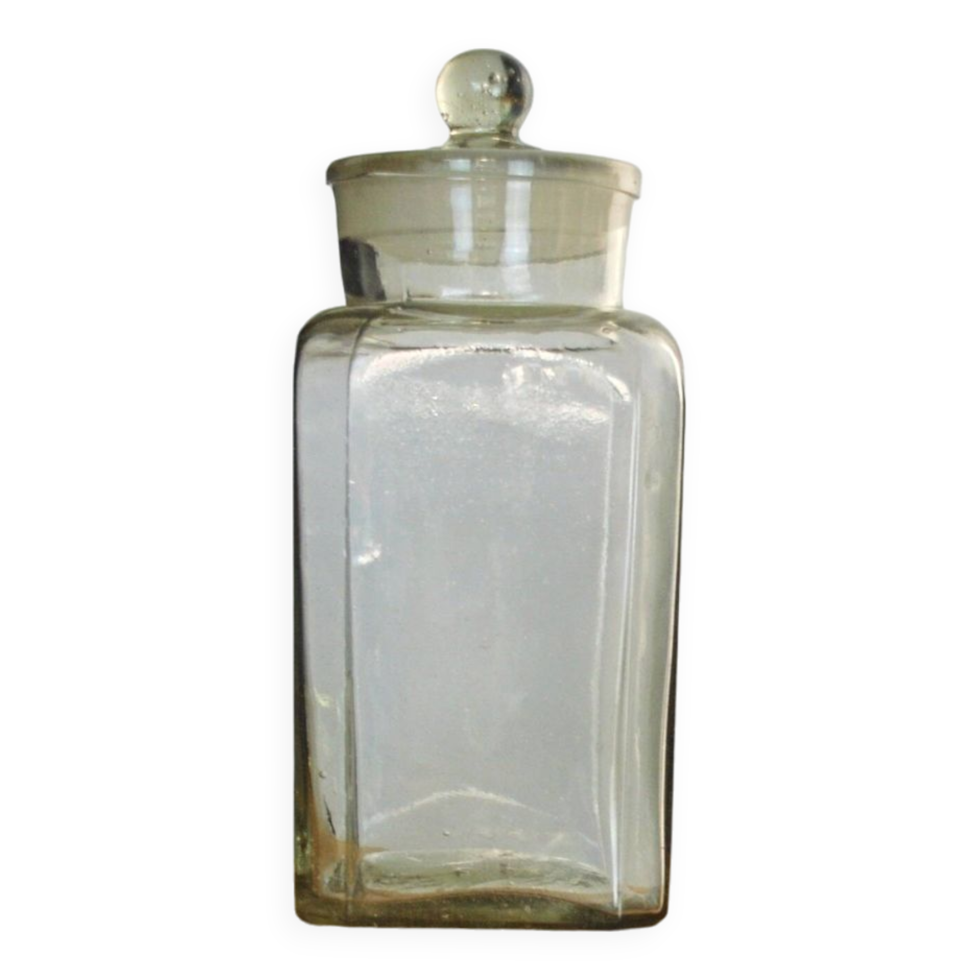 Vintage glass candy dish