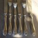 Cutlery in solid silver very worked marked W.H sterling