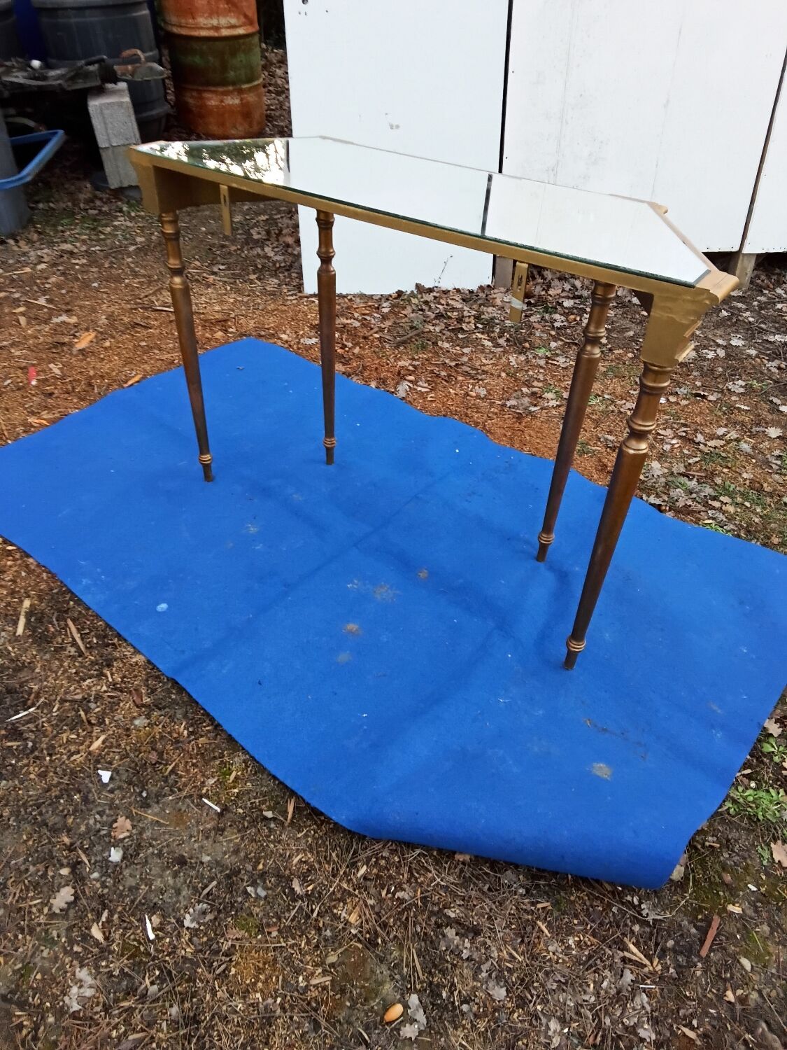 Golden vintage console