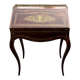Napoleon III secretary desk in rosewood and brass marquetry