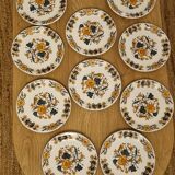 Assiette pillivuyt decor grand feu