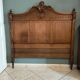 antique headboard