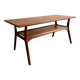 Table basse scandinave 60 en teck