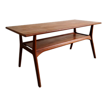 Table basse scandinave 60 en teck