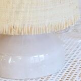 Large enamelled ceramic lamp by Jean CHATONEY