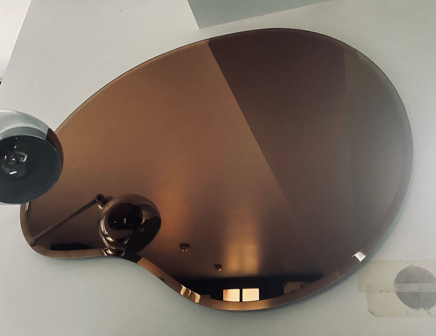 Bean shape mirror Sentou Lalinde copper