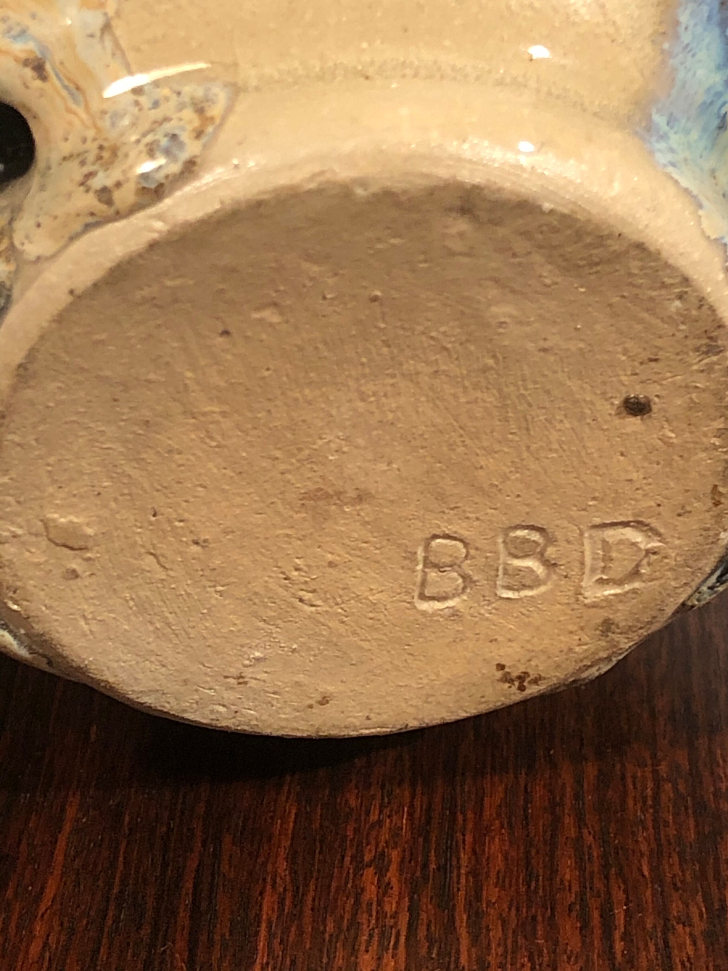 Art Deco lamp in ceramics 30/40