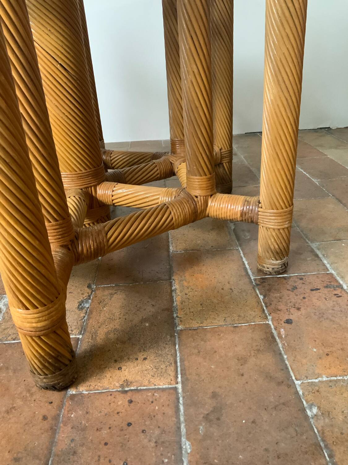 Modern and organic dining table