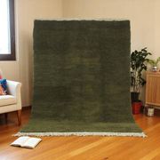 Tapis berbère vert en laine 210/310cm