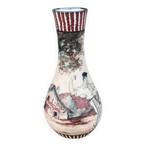 Vase basque grès Ciboure