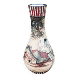 Basque stoneware vase Ciboure Le Corrone