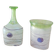 Kosta Boda Sweden Glass Vase and Goblet