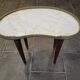Carrara marble kidney table