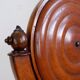 Mahogany Psyche barber mirror - Turned Wood 19th century