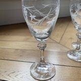 Set of 6 wine glasses