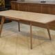Table en chêne cérusé 1960’s