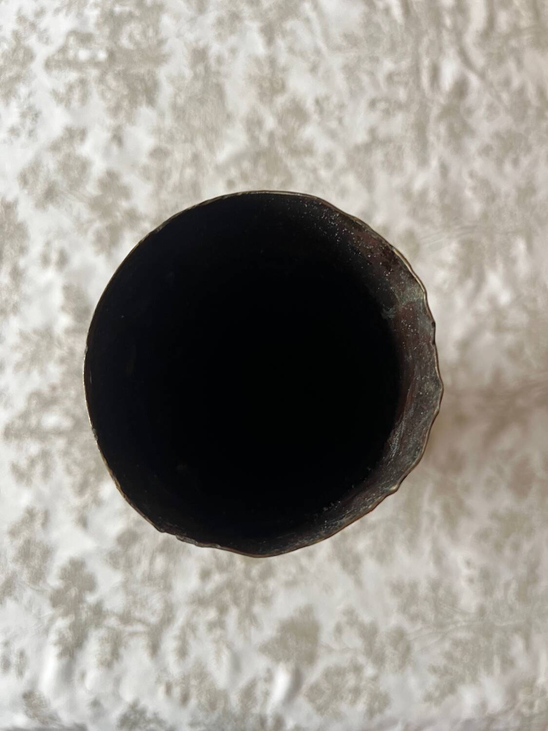 Brass vase