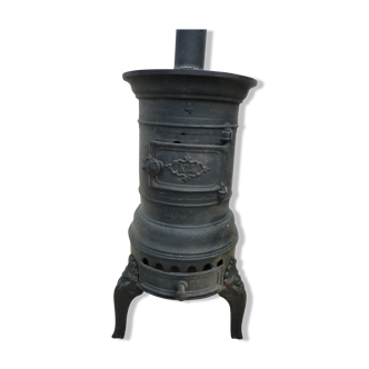 Old cast iron wood stove